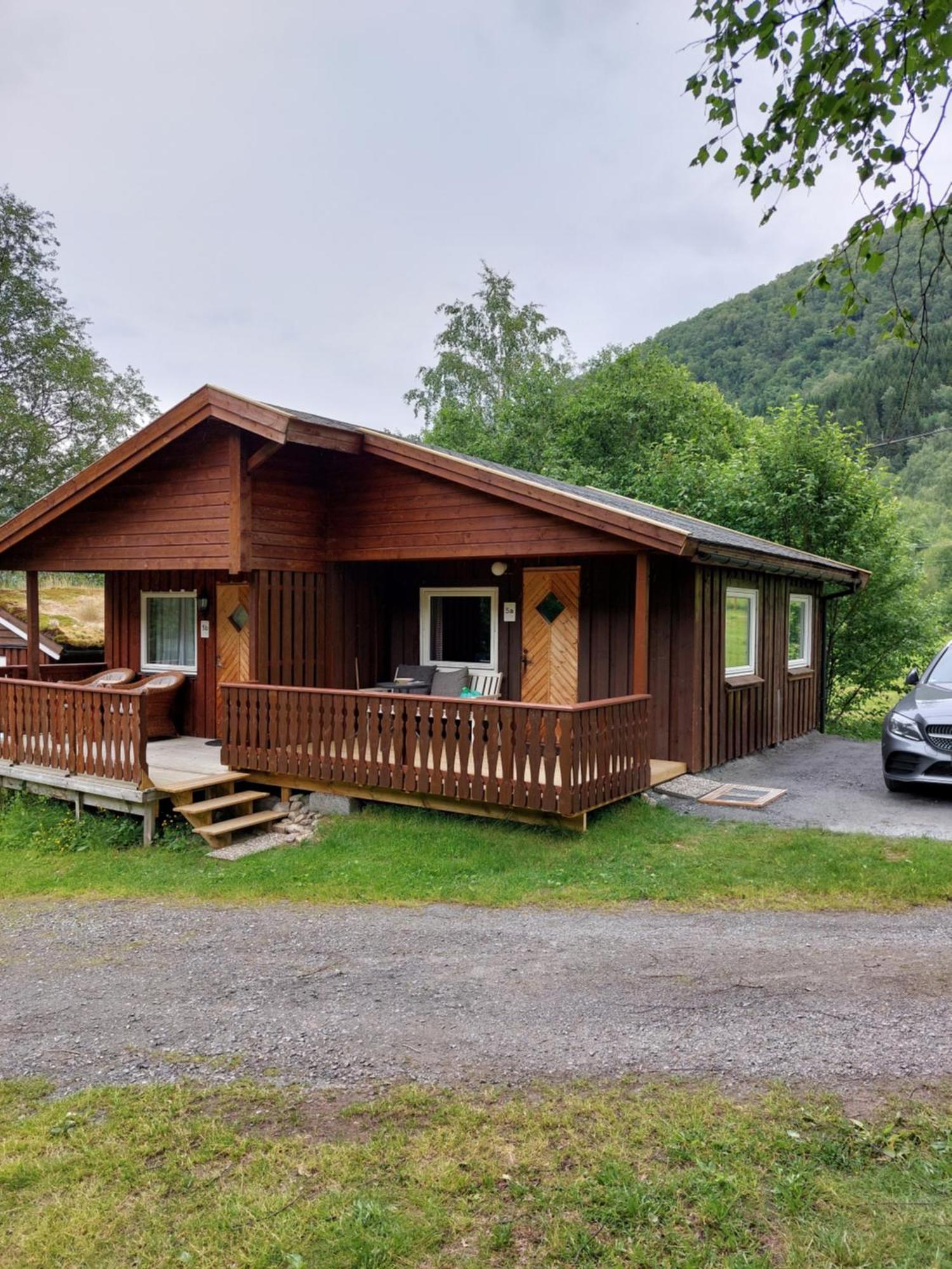 Eidsdal Camping og Feriehus Exterior foto