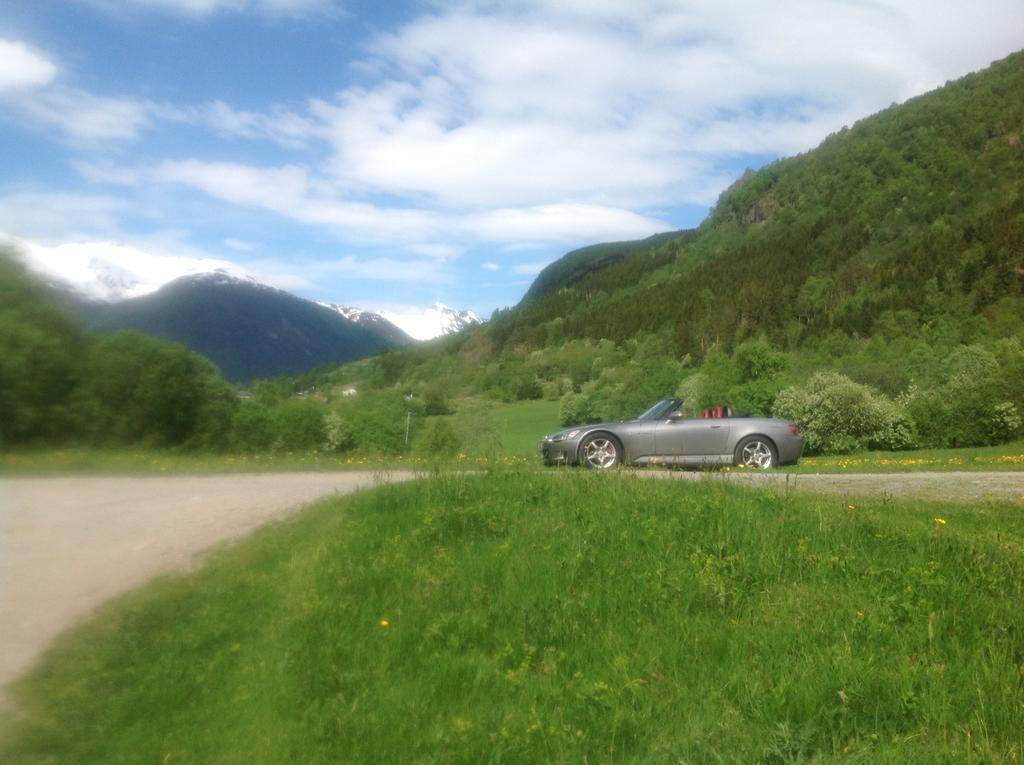 Eidsdal Camping og Feriehus Exterior foto